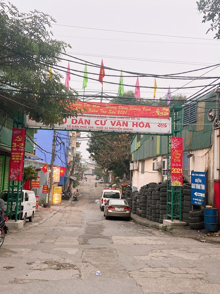 Nhà mặt ngõ 53 Nguyễn Khoái rộng như phố, 100m2, mặt tiền 6.1m, giá 18.5 tỷ