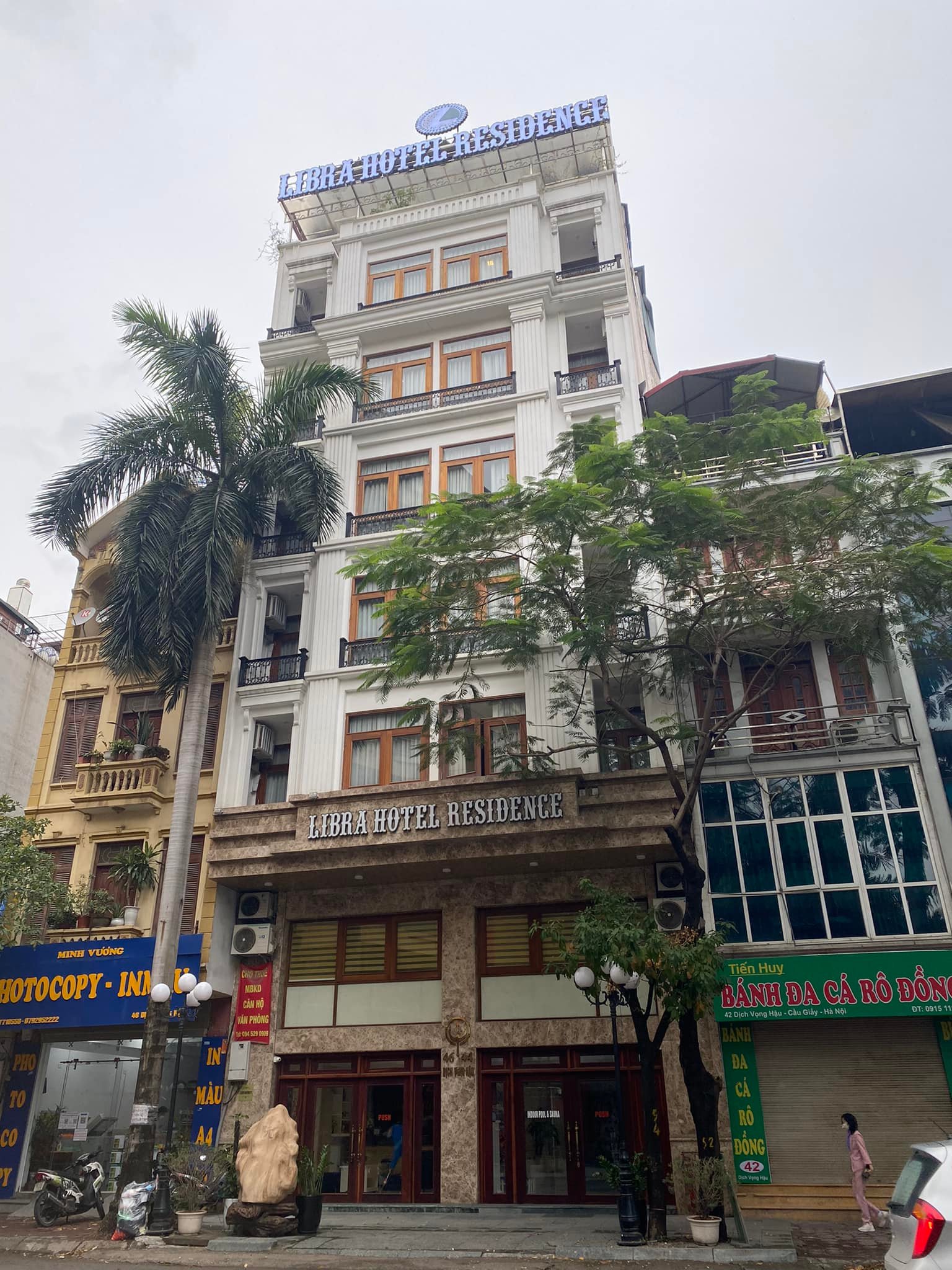 KHU VĂN PHÒNG- Bán gấp Nhà Phố Duy Tân x Trần Thái Tông, Cầu Giấy 130m2 x6T Thang Máy, Mặt tiền 7.4m giá 53.5 Tỷ, Ô tô tránh, vỉa hè rộng