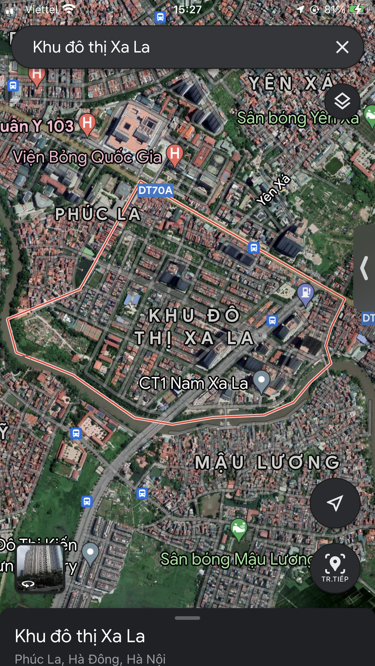 Bán Mảnh Đất KĐT Xa La Hà Đông Xây Biệt Thự, Văn Phòng. 1000m2, MT 35m. SĐCC