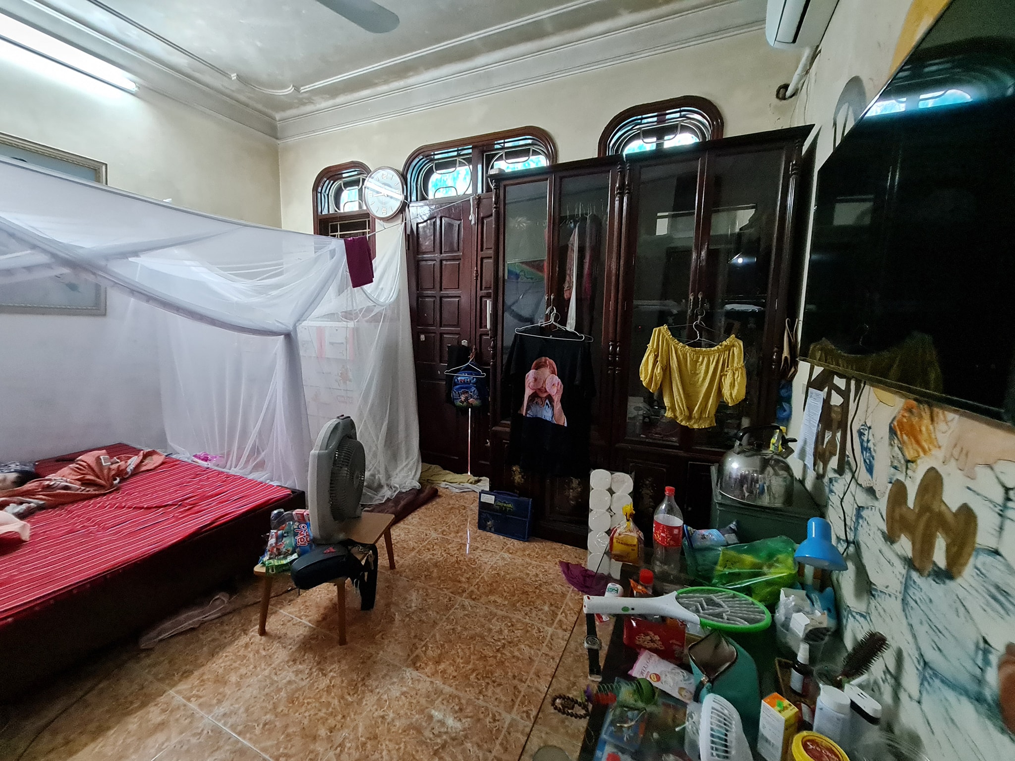 Nhà mặt ngõ 175 Tam Trinh ngay ngã ba Lĩnh Nam, 44m2 x 5 tầng, mặt tiền 4.8m, 8.9 tỷ