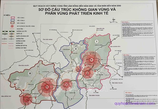 Bản đồ quy hoạch Lâm Đồng