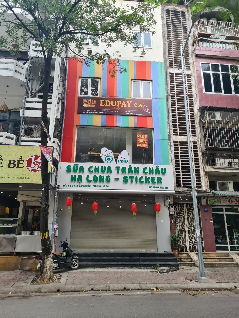 "Cho thuê nhà mặt phố Tuệ Tĩnh ,Diện Tích: 250 m2 x 6.5 Tầng. ,Mặt Tiền: 6.5 m. ,Giá thuê: 400 triệu."