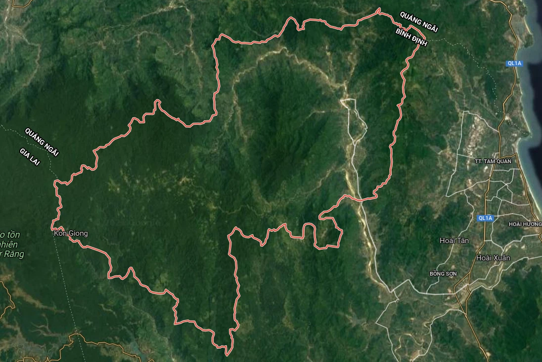 Bản đồ quy hoạch sử dụng đất huyện An Lão, tỉnh Bình Định 1 Quy hoạch An Lão