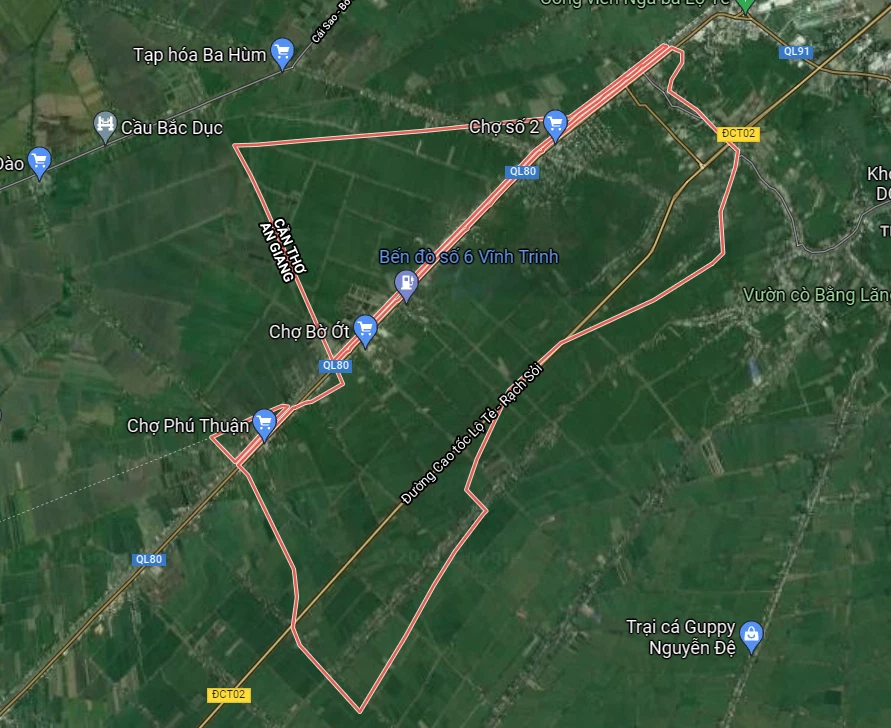 Bản đồ quy hoạch sử dụng đất xã Vĩnh Trinh, huyện Vĩnh Thạnh, TP Cần Thơ 1 Quy hoạch Vĩnh Thạnh