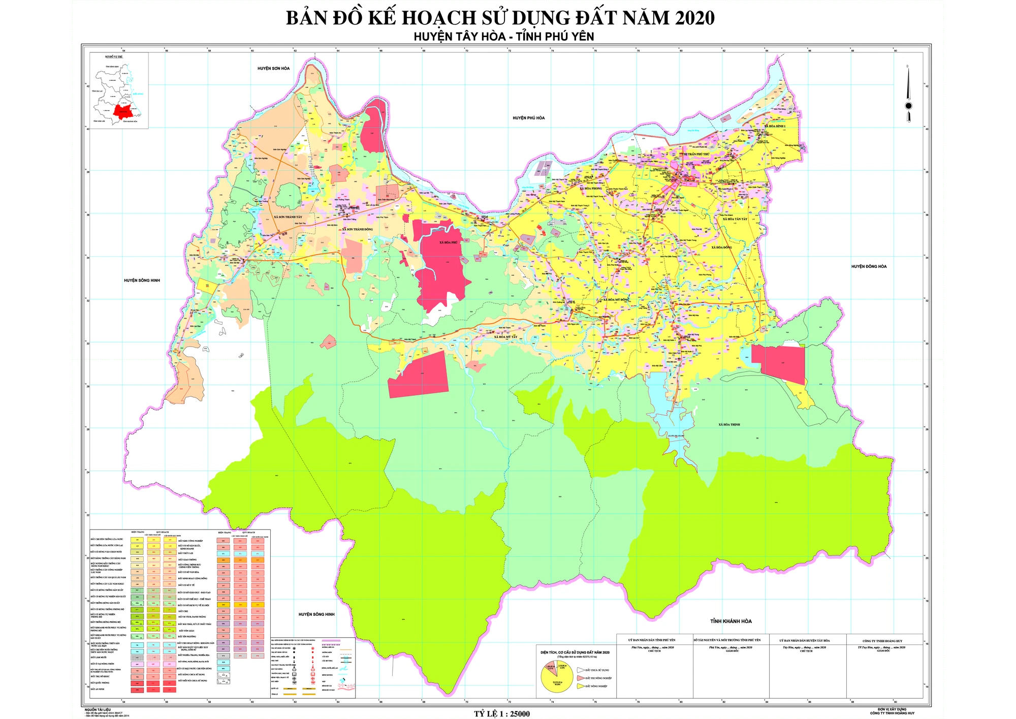 bản đồ quy hoạch Tây Hòa 2