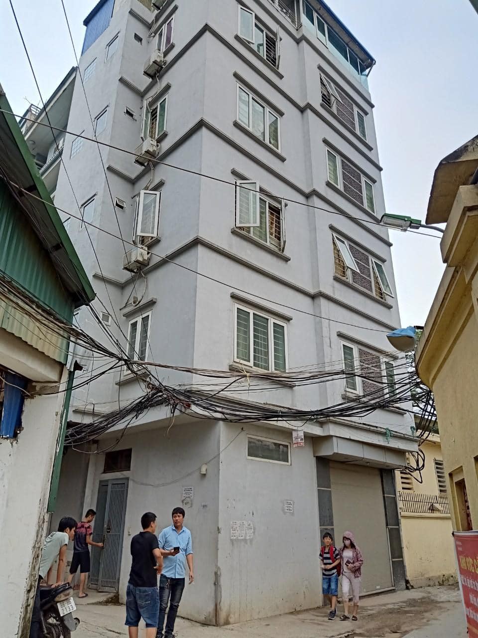 Nhà 6 tầng ở Yên Hòa, Cầu Giấy. Mặt tiền 7.5m, 46m2, giá chỉ 6.5 tỷ