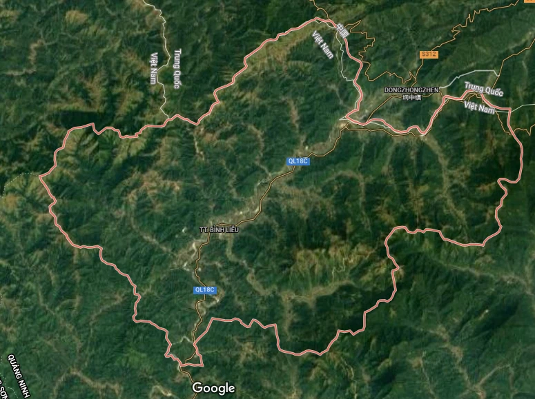 Bản đồ quy hoạch sử dụng đất huyện Bình Liêu, Quảng Ninh 1 quy hoạch Bình Liêu