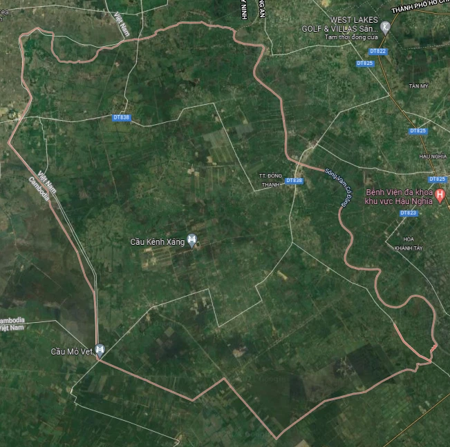 Bản đồ quy hoạch giao thông ở huyện Đức Huệ, tỉnh Long An 1 quy hoạch Đức Huệ