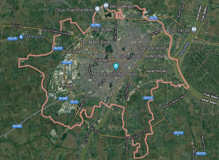 Bản đồ quy hoạch sử dụng đất thành phố Nam Định, tỉnh Nam Định thời kỳ 2021-2030 1 quy hoạch Nam Định