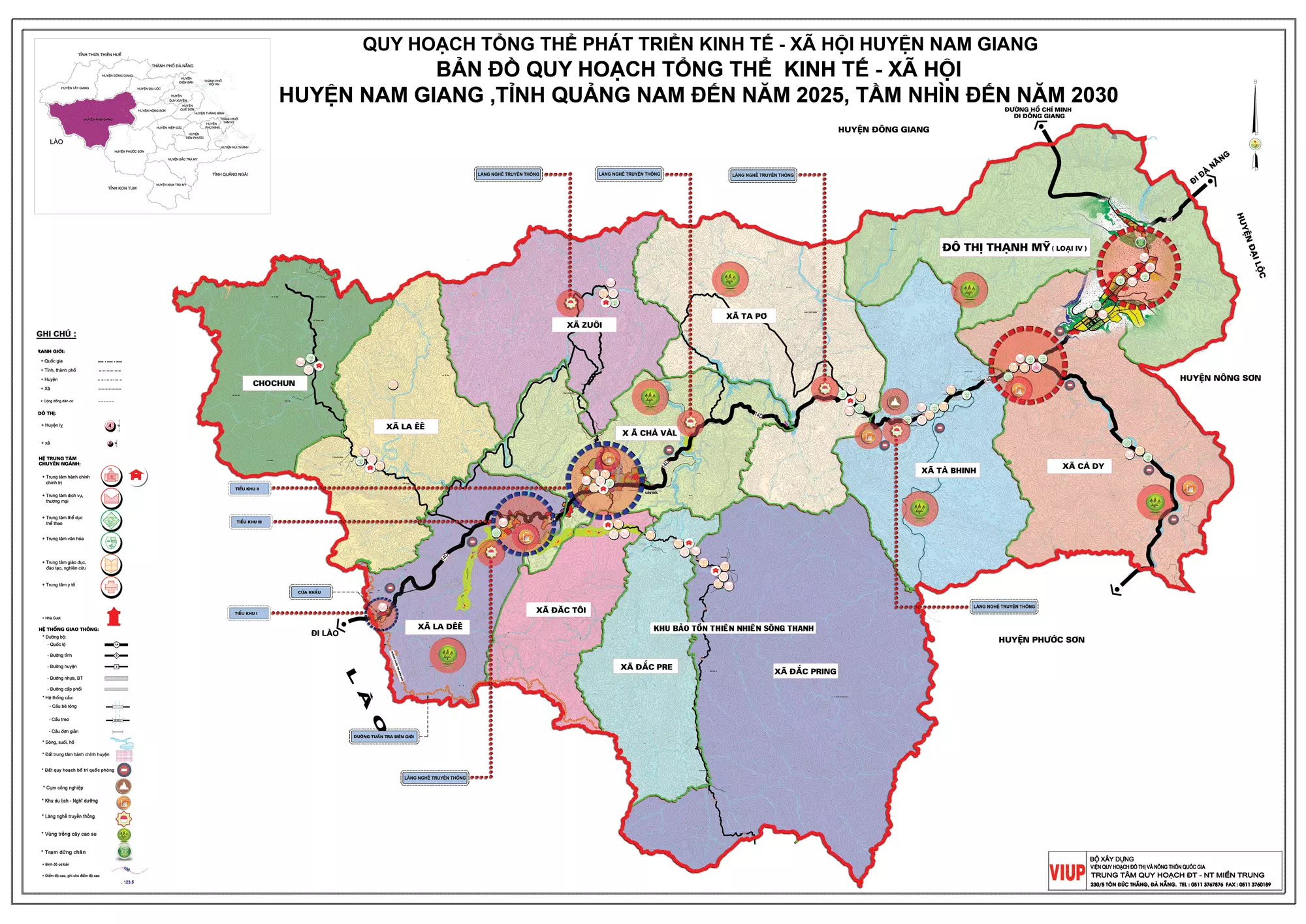 quy hoạch Nam Giang 2
