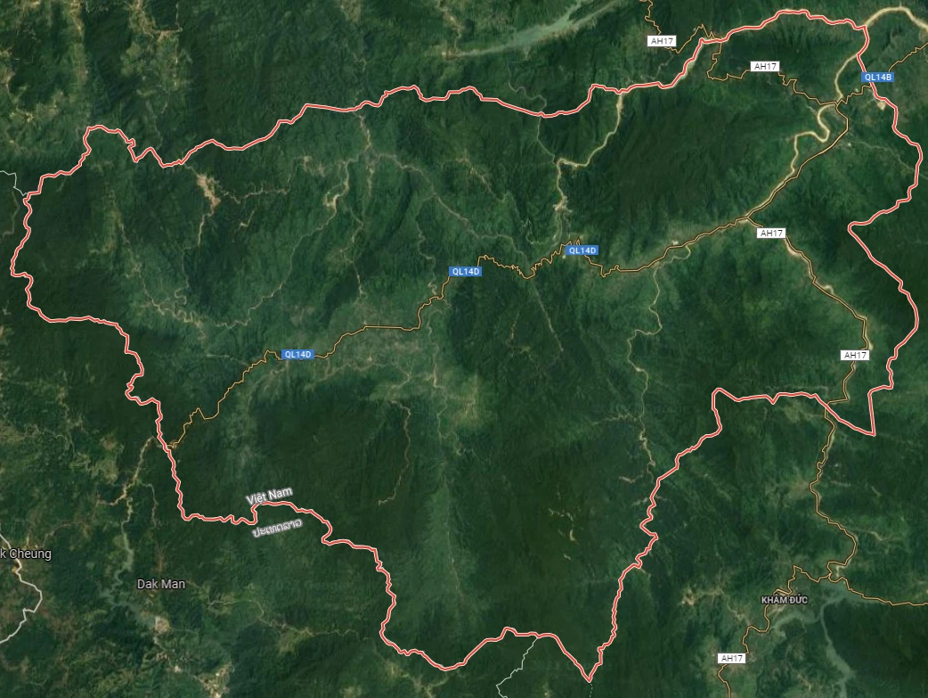 quy hoạch Nam Giang