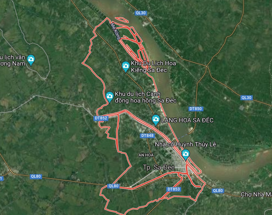 quy hoạch Sa Đéc