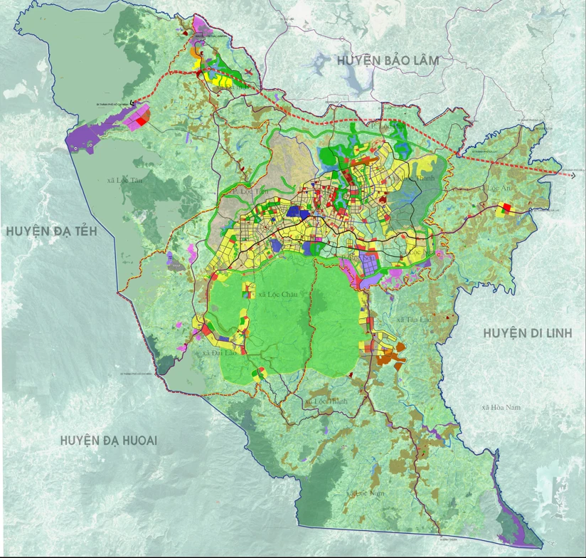 quy hoạch bảo Lộc2