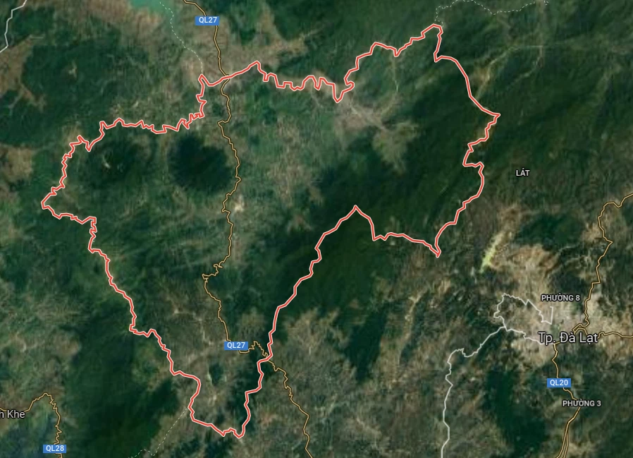 Bản đồ quy hoạch sử dụng đất huyện Đam Rông, tỉnh Lâm Đồng 1 quy hoạch đam rông