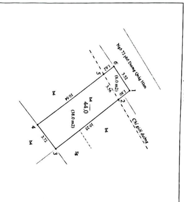 Bán nhà, mặt ngõ thông - kinh doanh đỉnh, ngõ 72 Dương Quảng Hàm, 44m2, 4 tầng. Giá 6.6 tỷ
