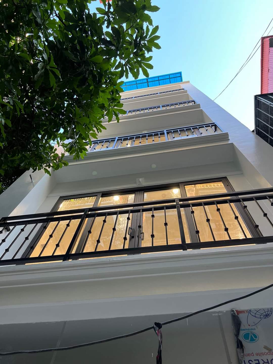 Nhà đẹp ngõ 24 Kim Đồng, Hoàng Mai 50m2 7T MT 4.5m 10.5 tỷ, nhà mới gara 2 ô tô thang máy