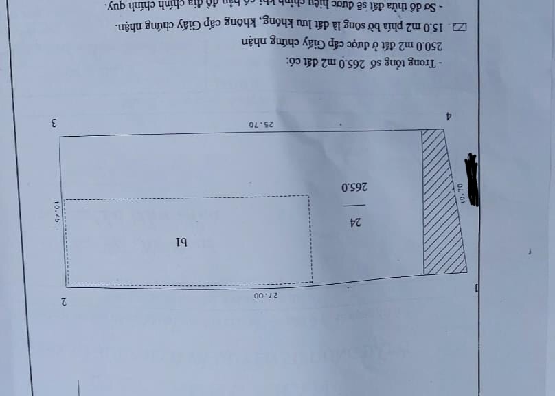 Bán Mảnh Đất 265m2 MT 11m. Mặt Phố Vũ Tông Phan Thanh Xuân