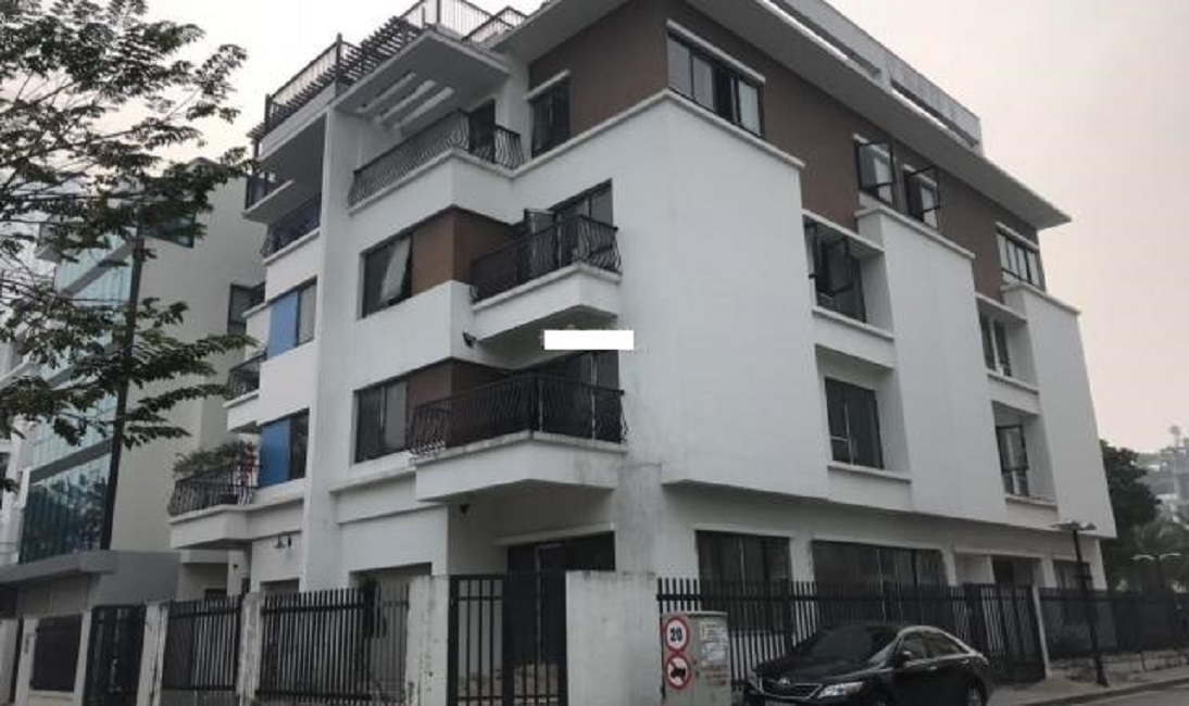 Bán nhà LÔ GÓC dự án ROMANTIC Tây Hồ, Dt 100m2, 5 tầng, giá 33 tỷ.