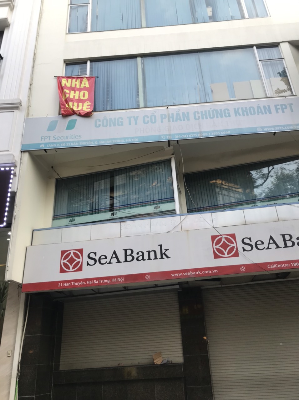 Cho Thuê nhà MBKD MP Nguyễn Lương Bằng 65mx4TxMẶT TIỀN 5M