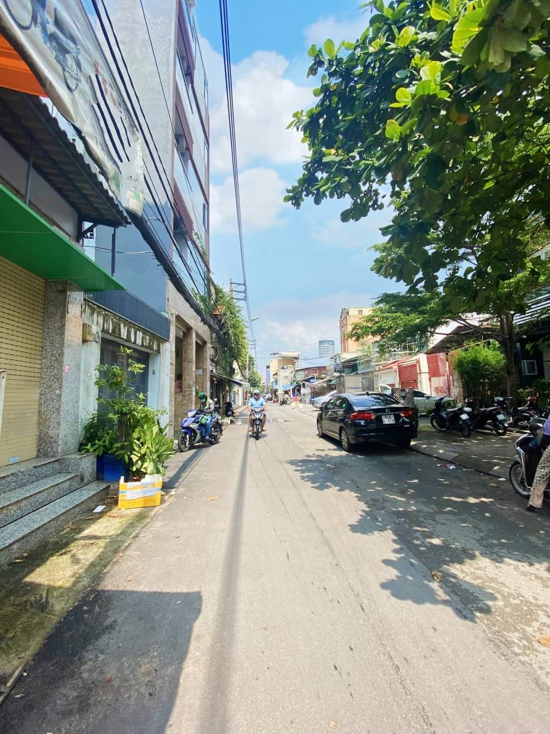 Bán đất 76m2 , nở hậu đối diện Lankmark81 , mặt tiền đường nhựa 10m
