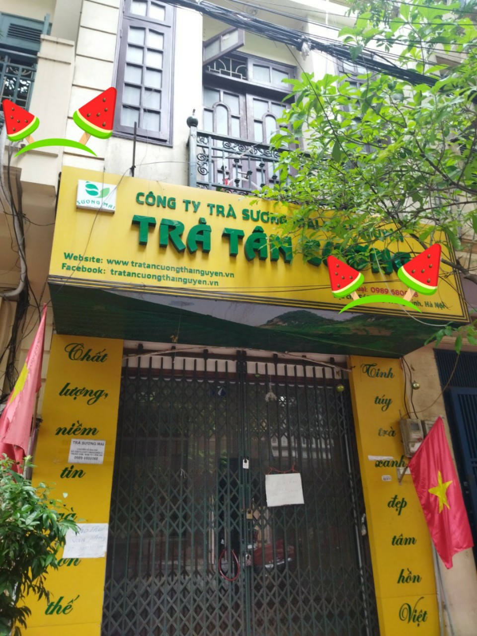 Cho Thuê nhà MP Cát Linh 80mx2.5T MẶT TIỀN 6M Giá 20 triệu/th