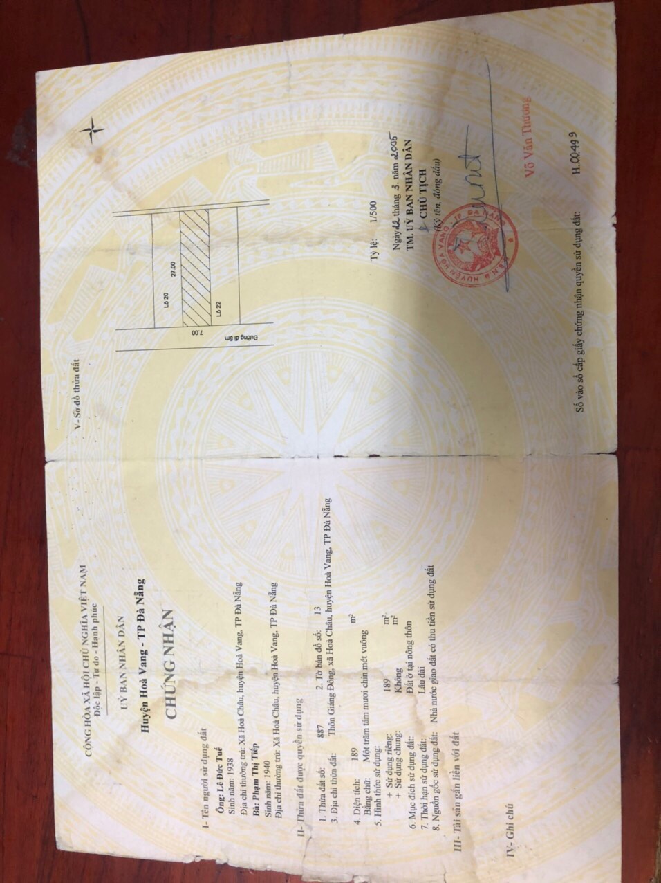 Đất 9tr/m2 Thôn Giáng Đông-Hòa Châu-Hòa Vang-Đà Nẵng