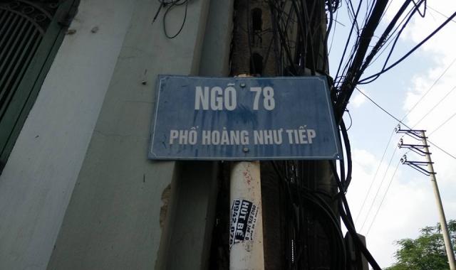 Ngõ 78/45 Hoàng Như Tiếp – nhà mới, về ở ngay, giá chỉ 5,95 tỷ.