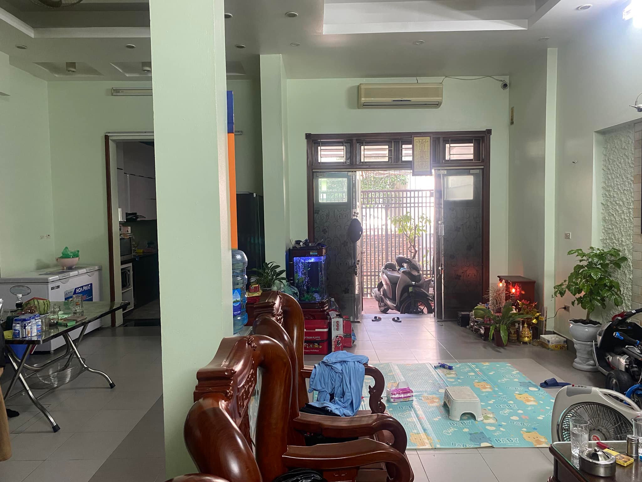 Siêu Phẩm Bom Tấn Mặt Ngõ Lĩnh Nam Quận Hoàng Mai DT 90m2 x 4 tầng ,mt 7m2 giá 8.65 tỷ