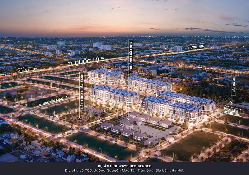 CHÍNH THỨC RA MẮT DỰ ÁN HIGHWAY5 RESIDENCES - Lợi nhuận đường chim bay
