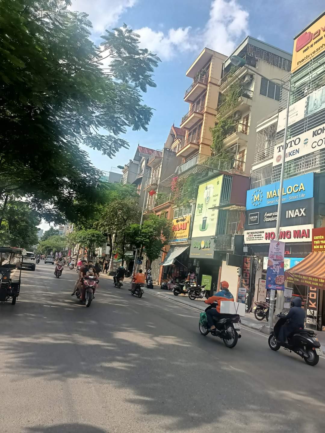 BÁN NHÀ MẶT PHỐ MINH KHAI, Q. HOÀNG MAI - SIÊU MẶT PHỐ KINH DOANH