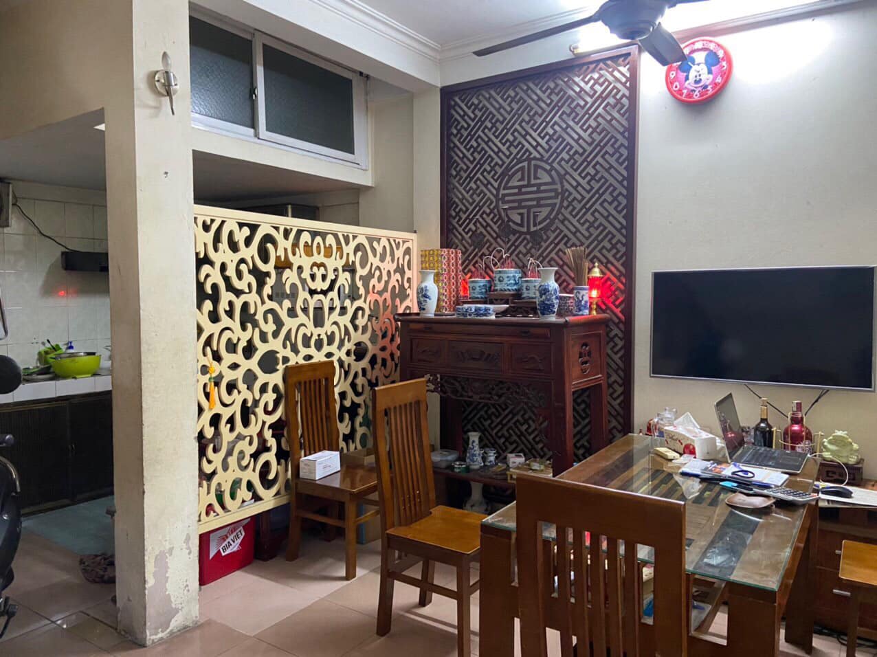 Bán nhà mặt ngõ phố Hoàng Hoa Thám, Ba Đình 62m2, 4 tầng, Mt 9m, giá 5.8 tỷ.