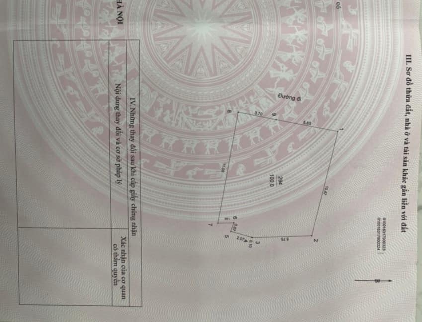 Bán đất phố Dương Khuê- Cầu Giấy diện tích 100m-MT 9m- vỉa hè kinh doanh- sổ nở hậu