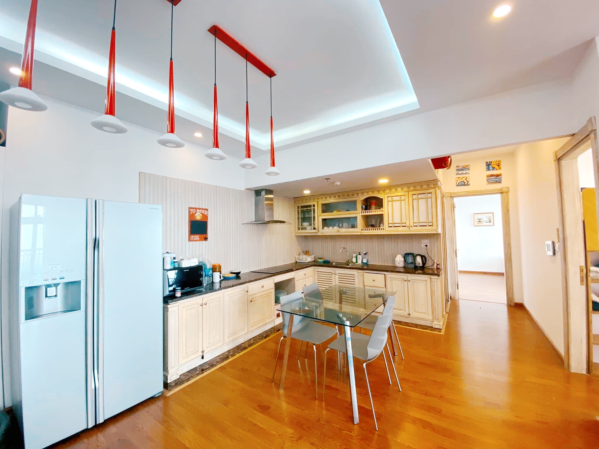 Cho thuê căn hộ 114m2 view thành phố 2PN sáng tự nhiên tầng 34 Royal City