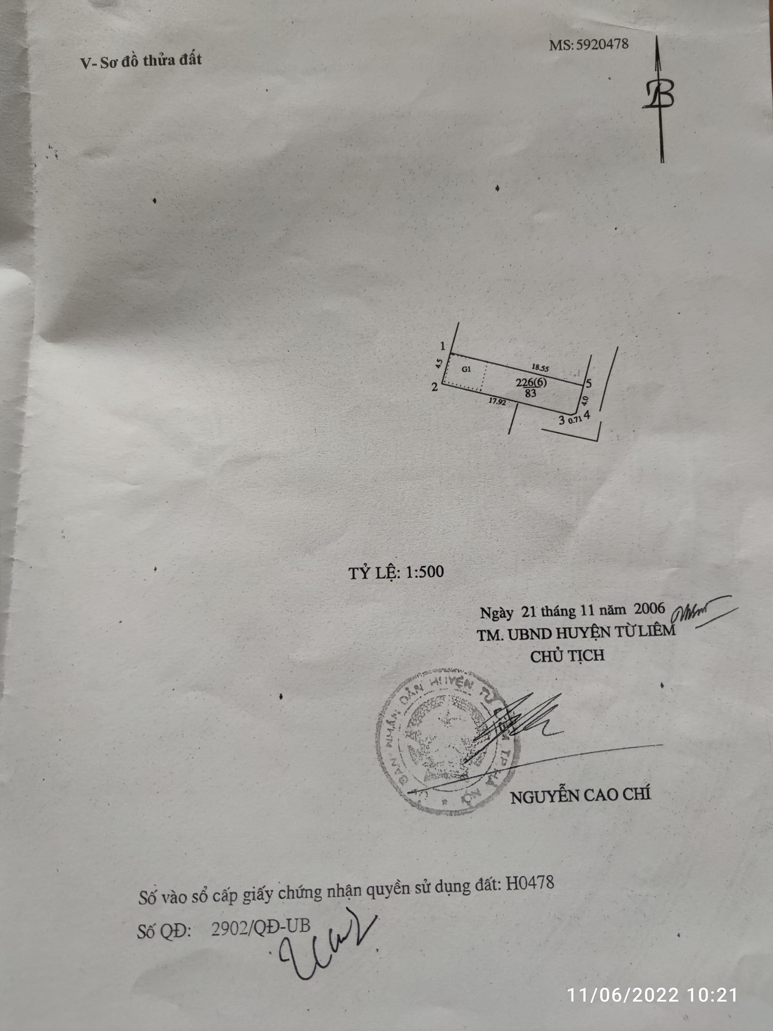 Chỉ Cần Bỏ Ra 6 tỷ để Sở Hữu Mảnh Đất 83m2 Hồ Tùng Mậu Lô Góc , Nở Hậu Cực Đẹp