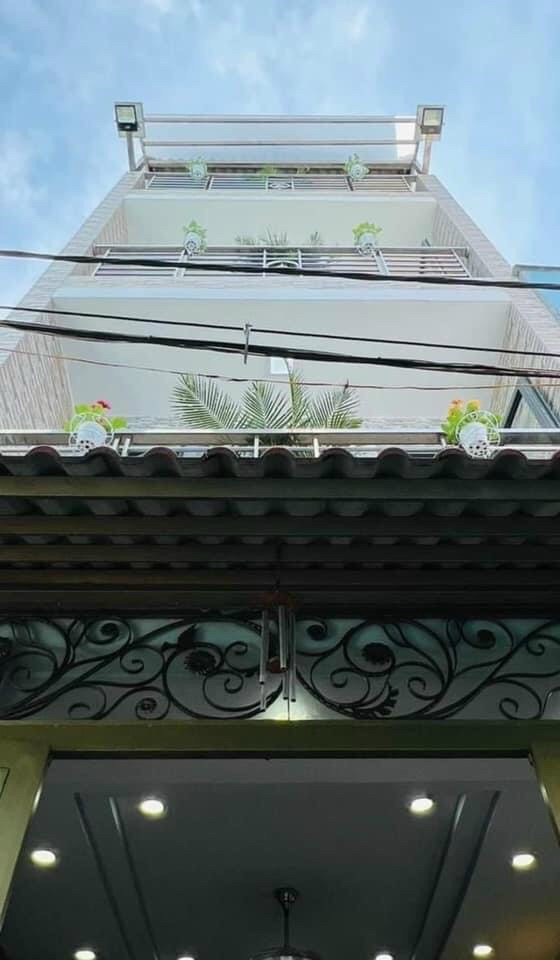 Nhà đẹp Nơ Trang Long, 4 x 8.2, 3 lầu, 4PN, 4.68 tỷ, Bình Thạnh