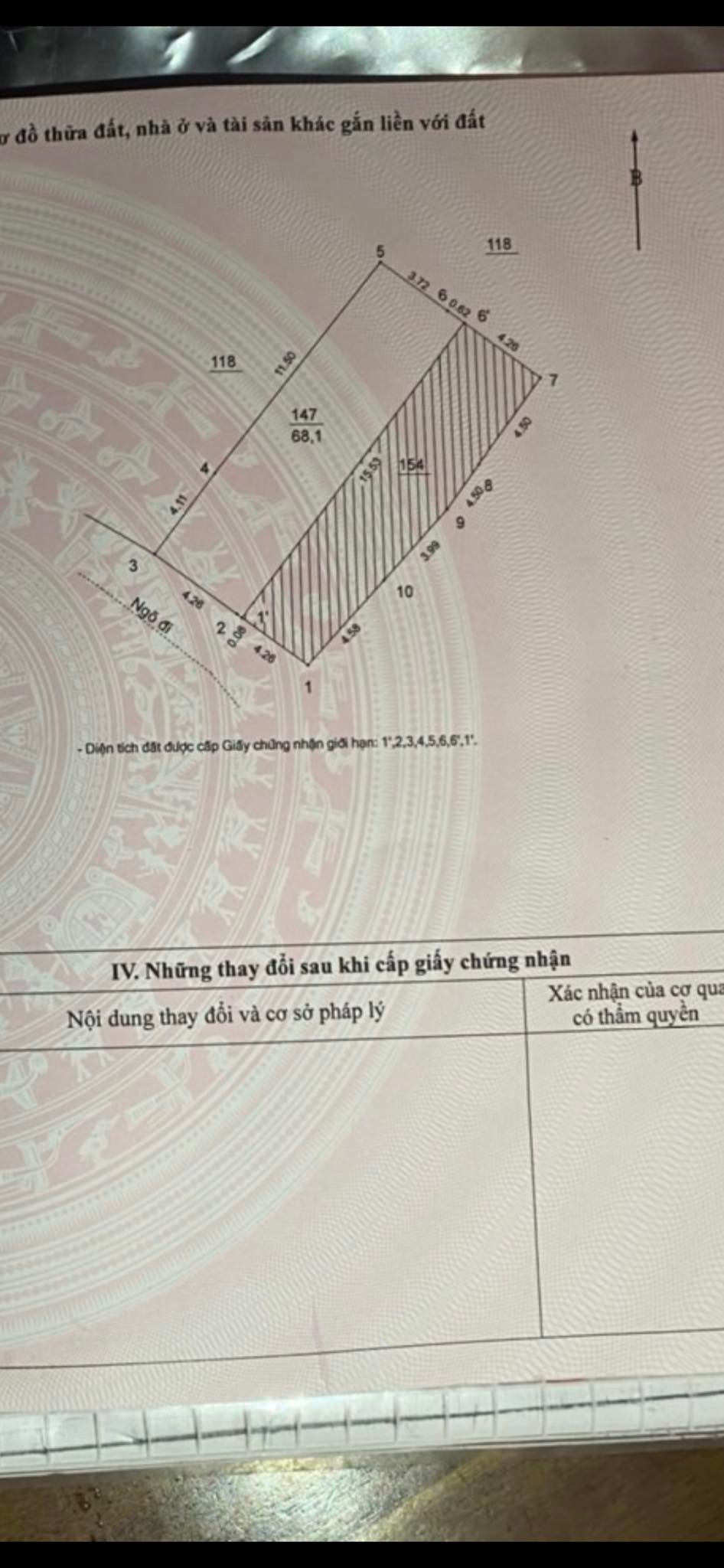 Hiếm Có Khó Tìm Duy Nhất Một Căn Ngõ Khâm Thiên DT 68m2 x 5 tầng, mt 4.5m2 nhỉnh 7 tỷ