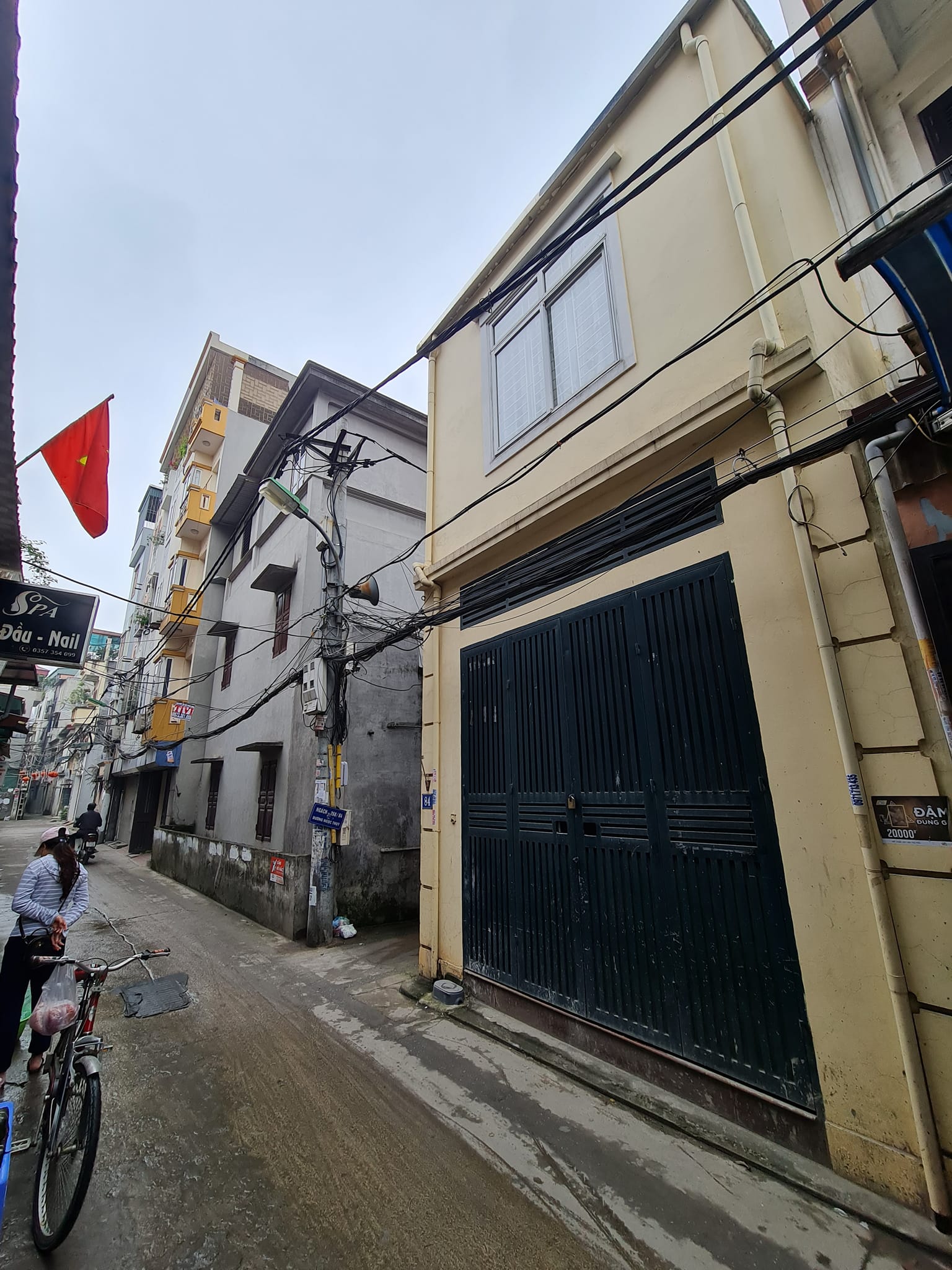 Kinh doanh, lô góc, gara ôtô Gia Thượng, sát KĐT Khai Sơn 58m x 2T Mt 4.5m , 7.6 tỷ