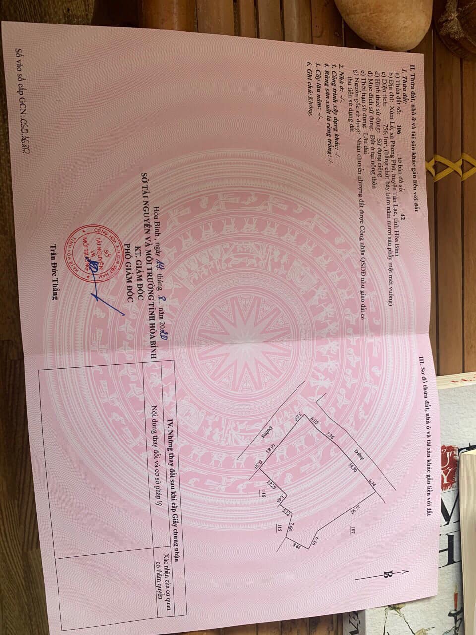 CHÍNH CHỦ CẦN TIỀN GỬI BÁN LÔ ĐẤT ĐẸP NHẤT PHONG PHÚ