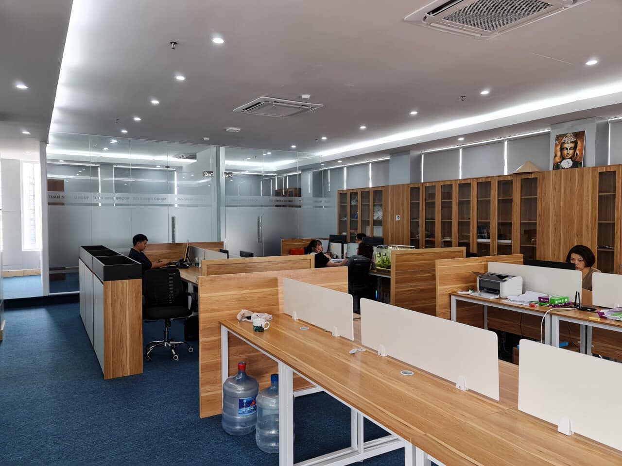 Bán Tòa nhà Văn Phòng Mặt Phố Trần Thái Tông 185m2, 9 tầng ,1 hầm, mặt tiền-Vỉa hè KD Văn Phòng