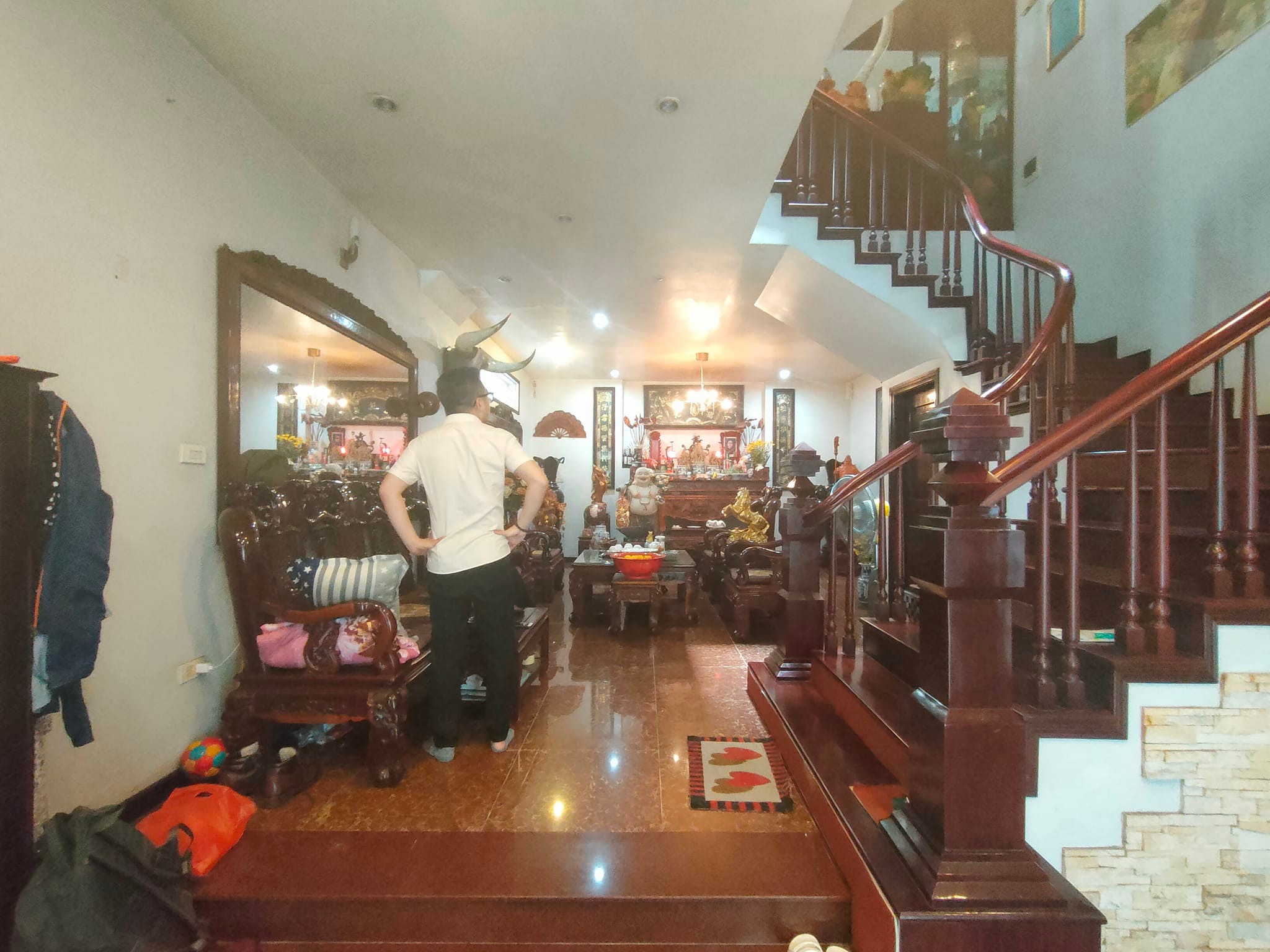 Nhà đẹp Trần Quý Kiên 57m2x4T, MT 5m5, 10m mặt phố, 3 thoáng, an ninh tốt, 10.2 tỷ