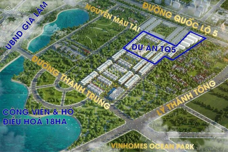 Quỹ lô đẹp nhất trực tiếp CĐT Highway 5 Residences(TQ5) Đường Nguyễn Mậu Tài, HTLS ngân hàng 0%
