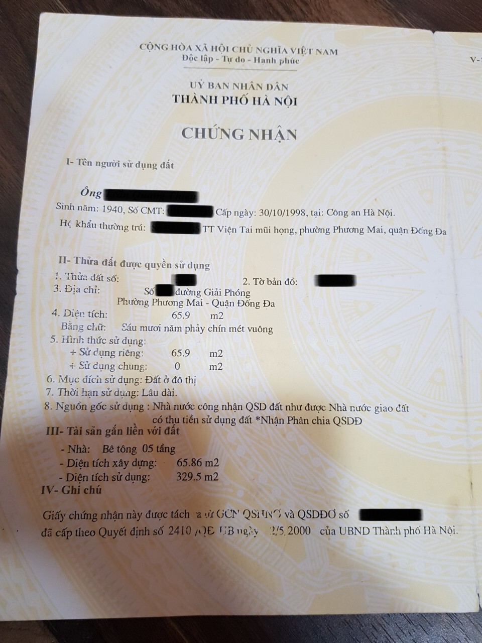 Bán Nha Mặt Đường Giải Phóng Cổng Trường Kinh Tế Quốc Dân Thuộc Đống Đa. 66m2, MT 6m, 15.9 Tỷ