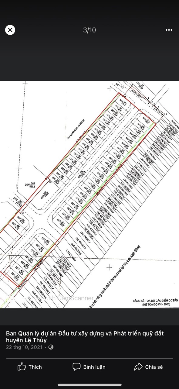 LÔ ĐẤT TRUNG TÂM THỊ TRẤN KIẾN GIANG, LỆ THỦY, QUẢNG BÌNH