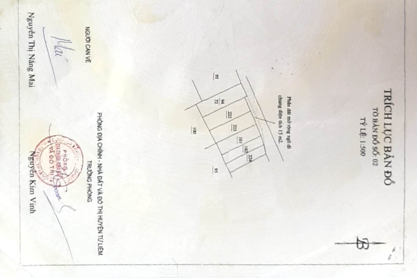 Đất Phú Đô - Lê Quang Đạo, Nam Từ Liêm 72m2 MT 4.8m chỉ 6.5 tỷ