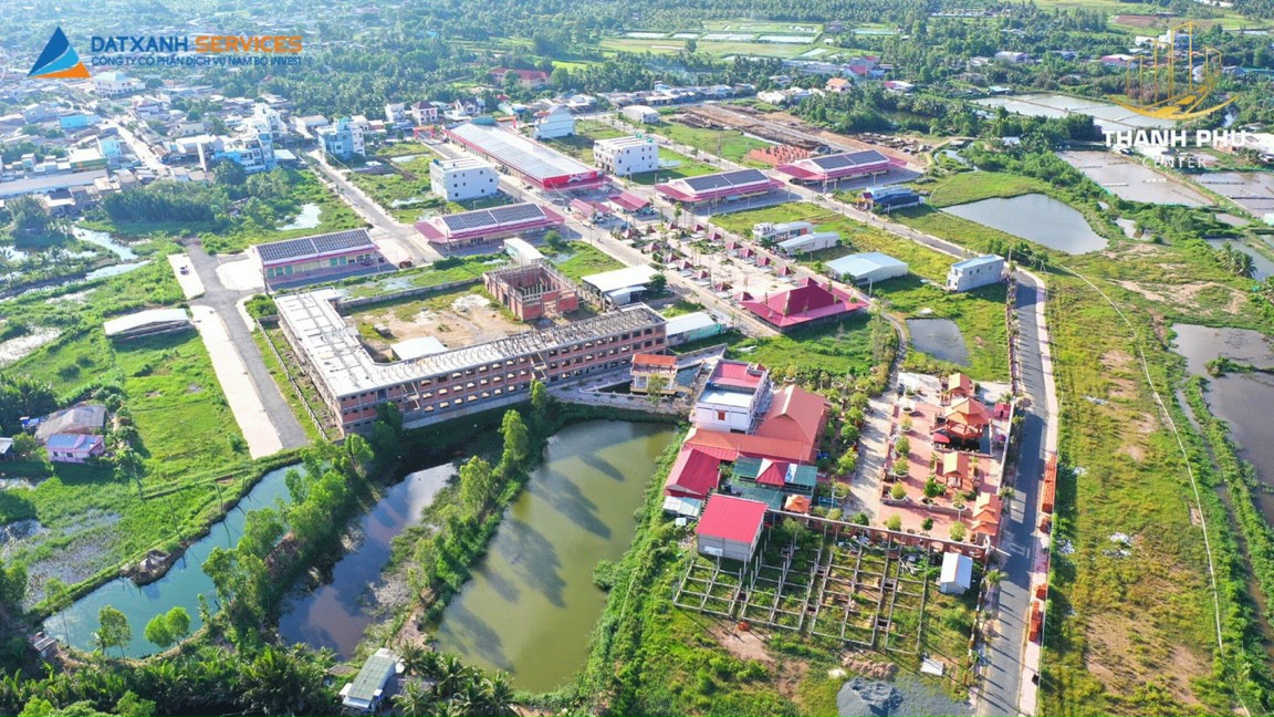 Bán đất nền mặt tiền chợ đầu tư sinh lời cao