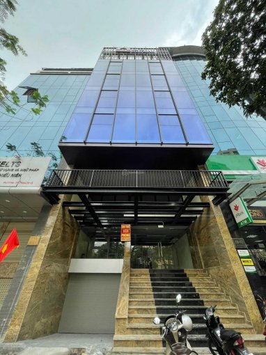 Bán tòa nhà lô góc, ba tiền mặt phố khu Trung Hòa Nhân Chính 179m2 x 9 tầng,có hầm, kinh doanh đỉnh