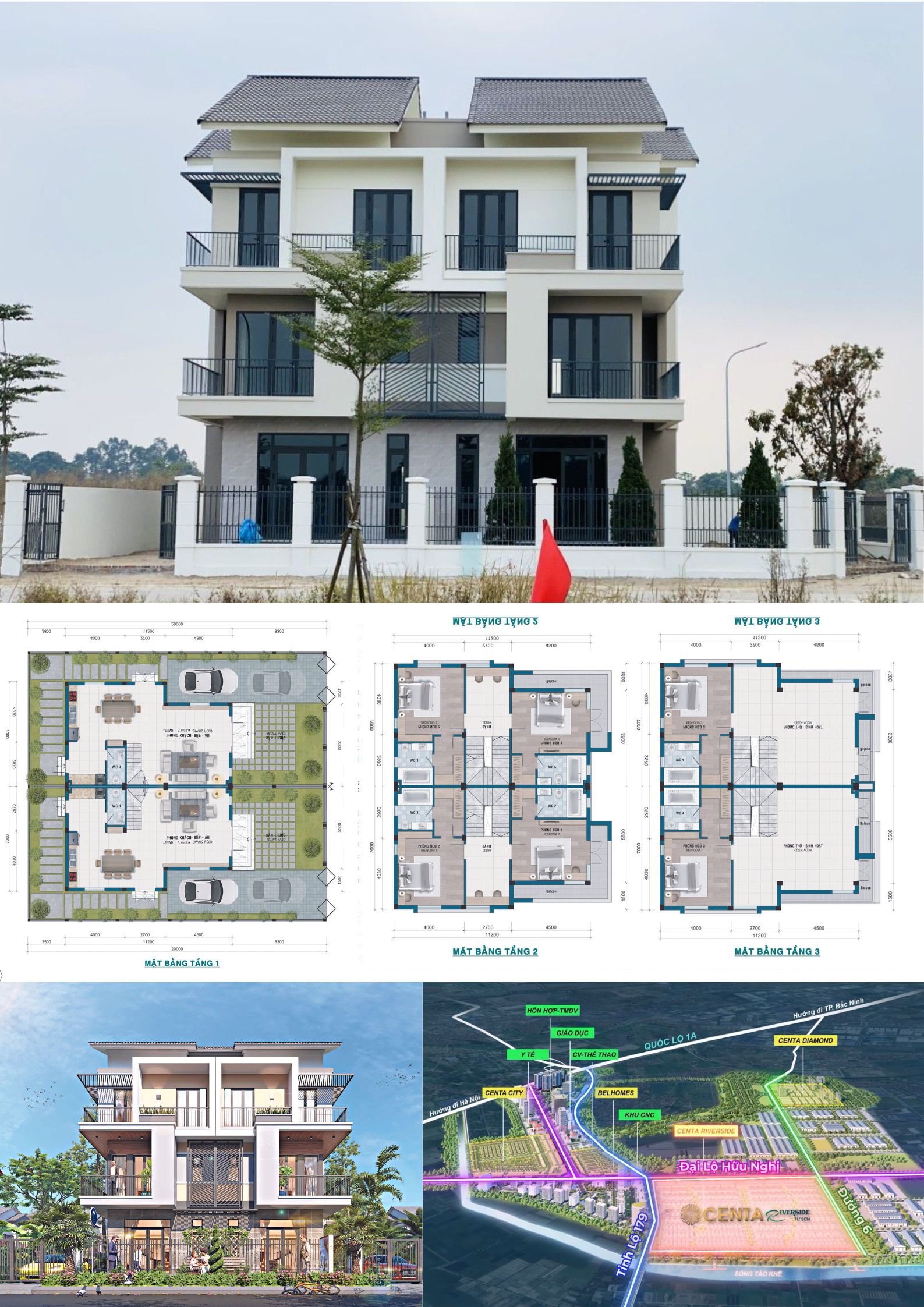 Chuẩn bị ra mắt đại đô thị Centa Riverside Từ Sơn Bắc Ninh