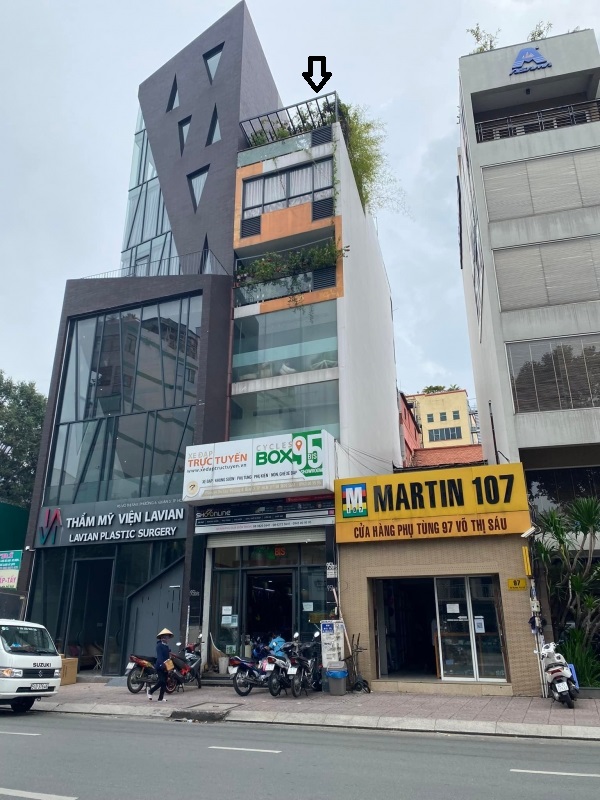 Mặt tiền Lê Văn Sỹ, phường 13, quận Phú Nhuân, 3.8m*28m, 4 tầng, 38 tỷ TL