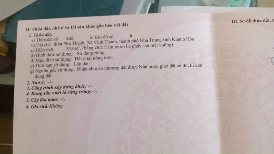 Cần bán nhà xã Vĩnh Thạnh. Gần nút giao thông Ngọc Hội và các tiện ích xung quanh
