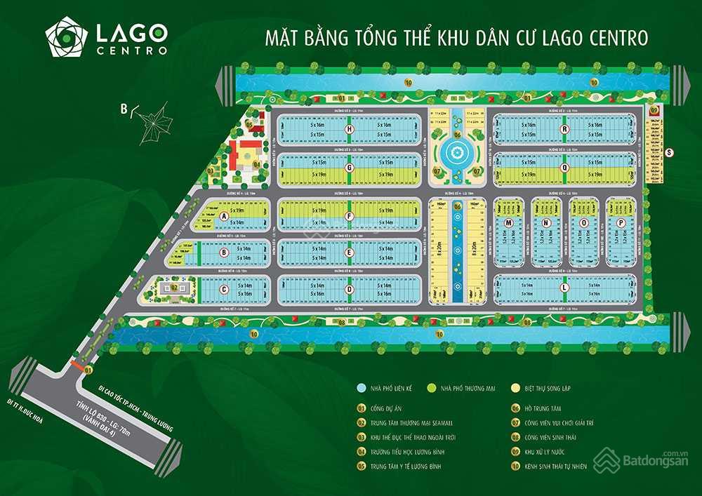 Bán gấp 1 cặp Lô E siêu hiếm vị trí đẹp Lago Centro 70m giá 1 tỷ 220 /lô